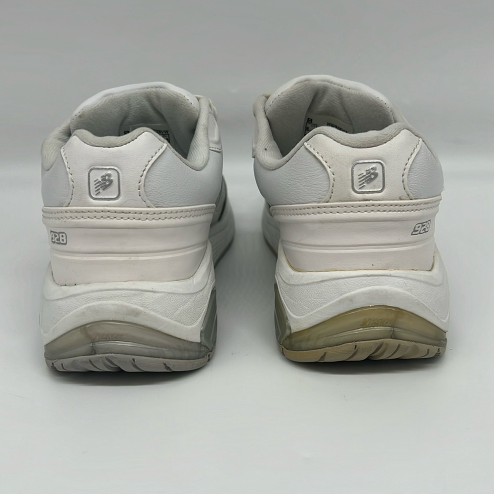 New Balance 928 Women's Hook and Loop‎ White Leather Walking Comfort Shoe 6 - Picture 5 of 12